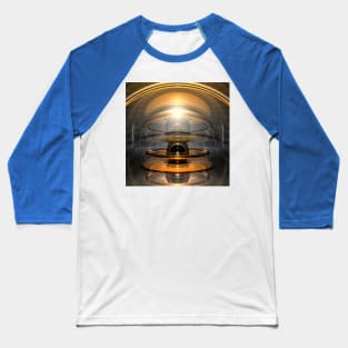 Hi Tech Abstract Baseball T-Shirt